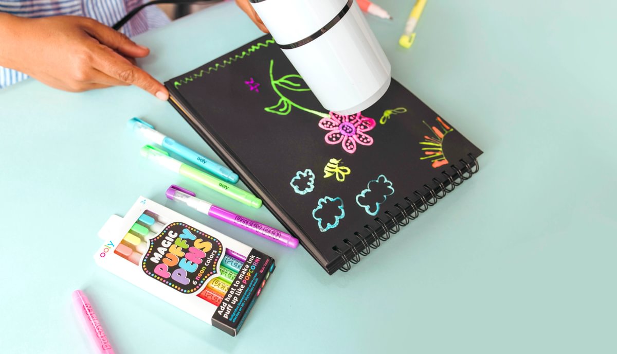 Ooly – Magic Neon Puffy Pens