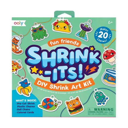 Ooly – Shrink-Its! D.I.Y. Shrink Art Kit – Fun Friends