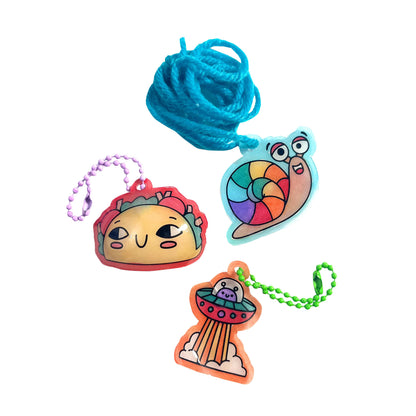 Ooly – Shrink-Its! D.I.Y. Shrink Art Kit – Fun Friends
