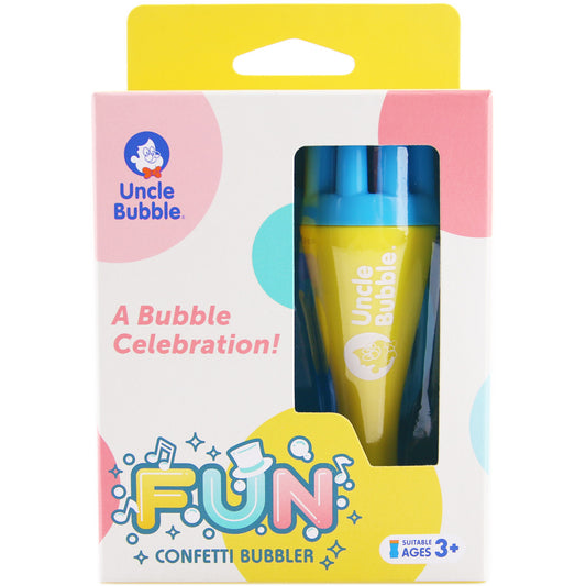 Uncle Bubble – Fun Confetti Bubbler